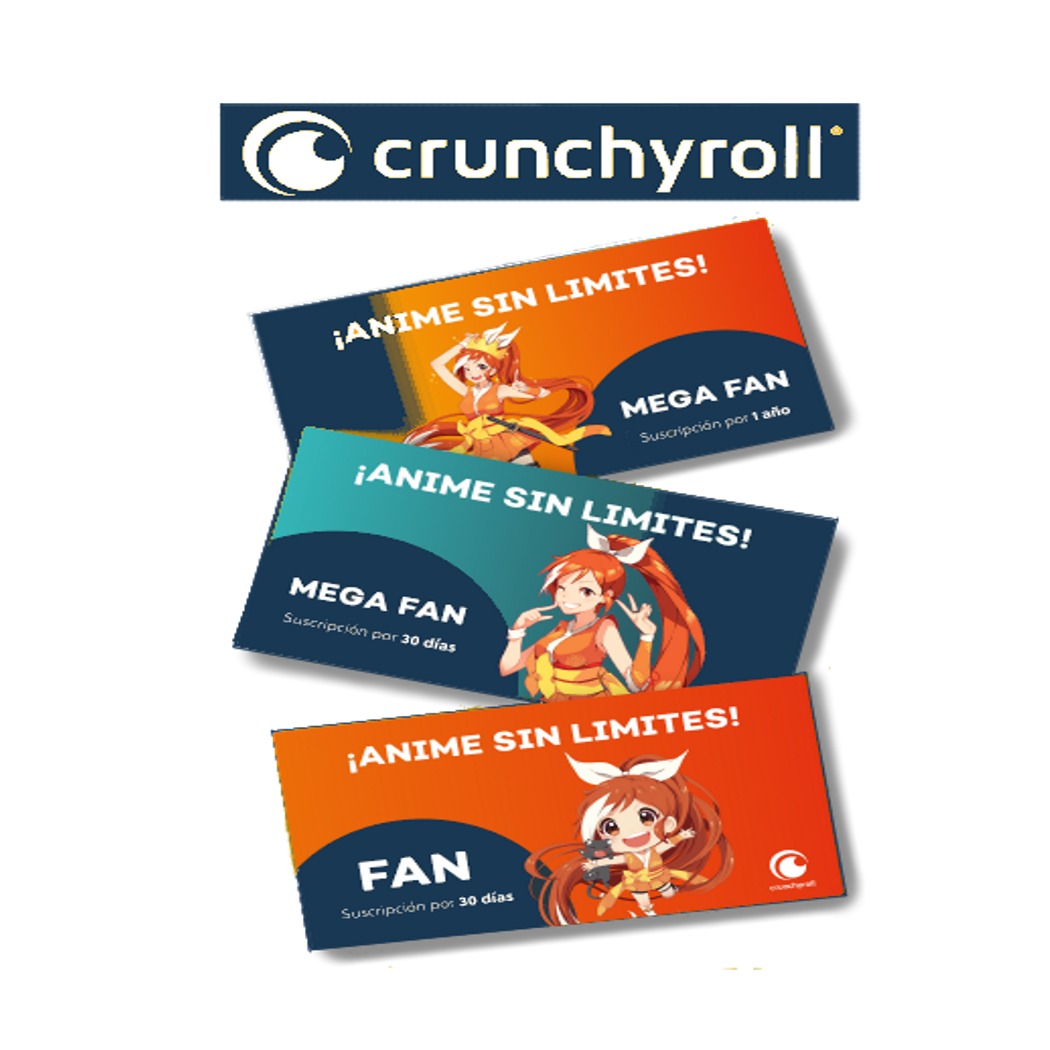 Crunchyroll Gift Card with Bitcoin or Cryptocurrencies