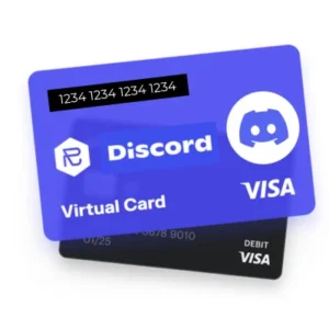 Tarjeta virtual Discord