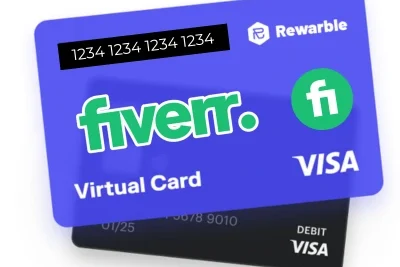 Tarjeta virtual Fiverr