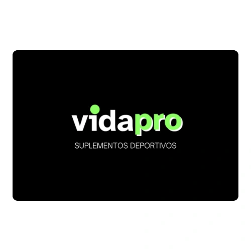 Tarjeta regalo suplementos deportivos Vida Pro