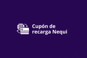 Cupón de recarga Nequi para pagar con bitcoin